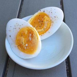 Medium-Boiled Duck Eggs