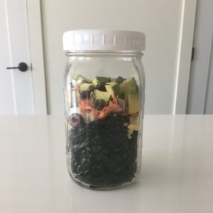 Salmon Nicoise Salad Mason Jar